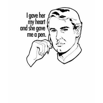 I gave her my heart... t-shirts by KPAmadeo