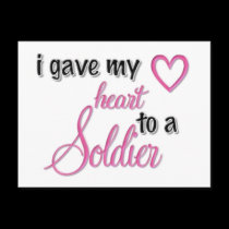 "I Gave My Heart To A Soldier" postcards