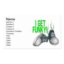 I Get Funky Business Cards