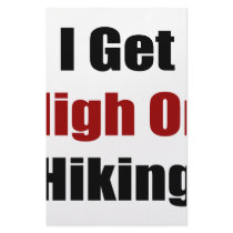 I Get High On Hiking stationery