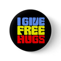 I Give Free Hugs Buttons