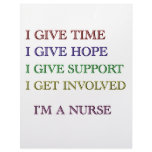 I GIVE, I'M A NURSE letterhead