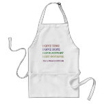 I GIVE I'M A POLICE OFFICER APRON