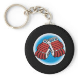 I Glove This Game keychains