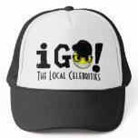 I GO! Trucker Hat (iMMe Smiley Face)