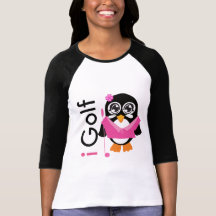 i Golf Penguin T-shirt