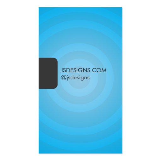 I got a cool business business card template (back side)