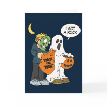 I Got a Rock Halloween card