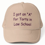 I got an A in Torts Judge Hat