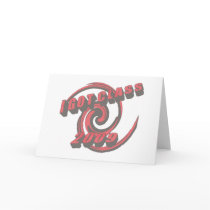 I Got Class 2009 Swirl Greeting Card