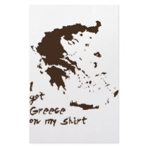 I got Greece Grease on my Shirt Custom Stationery