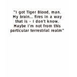 I got tiger blood... t-shirts