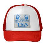 I got to second base with a TSA screener HAT