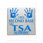 I got to second base with a TSA screener Postcards