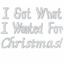 I Got What I Wanted For Christmas! Bimini Shirt embroidered shirts