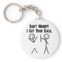 I Got Your Back! Keychain