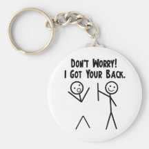 I Got Your Back! Keychain
