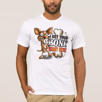 adult, attitude, chihuahua, chihuahuas., rude, chiwawah, crotch, humor, T-shirt/trøje med brugerdefineret grafisk design