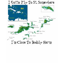 I Gotta Fly To St. Somewhere t-shirts