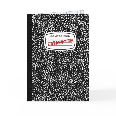 i graduated composition book cards by occasionINVASION