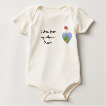 I Grew from my Mum's Heart t-shirts