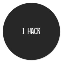 I hack stickers