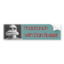 I had lunch bumper stickers by aruss18 I had lunch bumper stickers