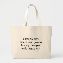 I Had Superpowers Bag