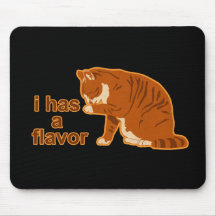 I has a flavor, LOL CAT Mouse Pads