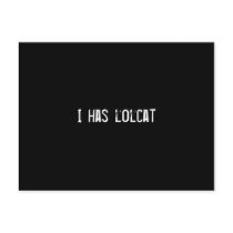 I has lolcat postcards