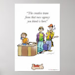 I Hate Ad Agencies Team Poster