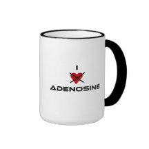 I hate adenosine - mug for nerdy coffee lovers!