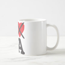 I Hate CA - California Coffee Mug
