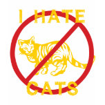 I Hate Cats t-shirts