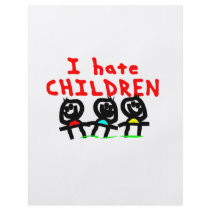 I hate children! flyers