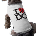 I Hate DC - District of Columbia Doggie Shirt