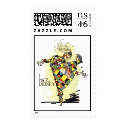 I Hate Dignity Stamp by realtegan