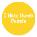 I Hate Dumb People Gifts stickers by Funny_Gifts I Hate Dumb People Gifts stickers