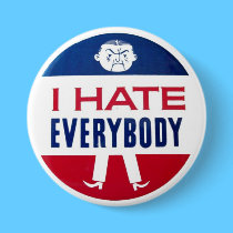 I Hate Everybody buttons
