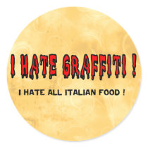 I hate Graffiti stickers