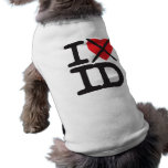 I Hate ID - Idaho Dog Tshirt
