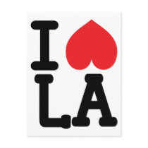 I Hate LA postcard by cybertaek I Hate LA postcard