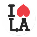 I Hate LA sticker by cybertaek I Hate LA sticker