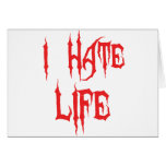 I Hate Life cards