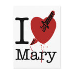 I Hate Mary Spoof I Love Post Cards