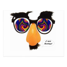 I Hate Mondays Postcard
