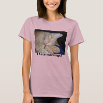 I hate mornings! t-shirts by racham I hate mornings! t-shirts