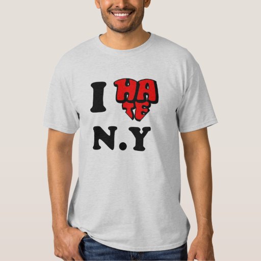 i hate new york t shirt