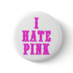 I Hate Pink buttons