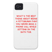 i hate pittsburgh iPhone 4 case